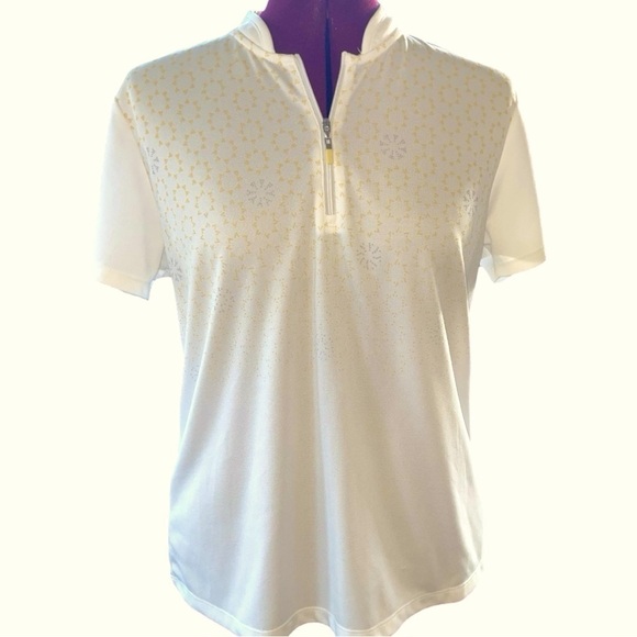 Izod sports top, size XL, never worn, subtle print on the top half, very sharp - Picture 7 of 8